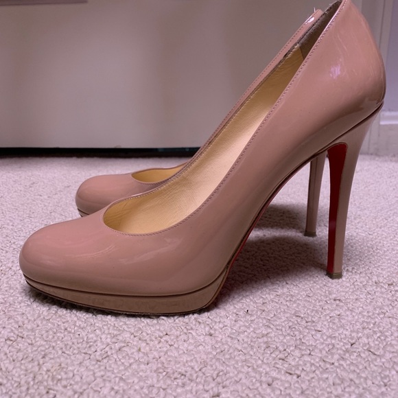 Christian Louboutin Simple Patent Platform Pump - Picture 4 of 8